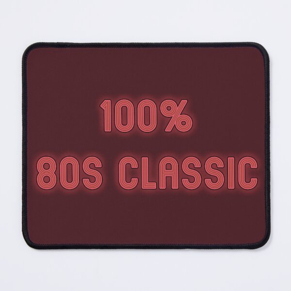 Item preview, 100% 80s Classic - Neon Red designed and sold by Fanarchist.