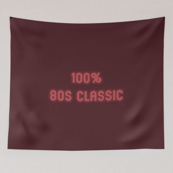 Item preview, 100% 80s Classic - Neon Red designed and sold by Fanarchist.
