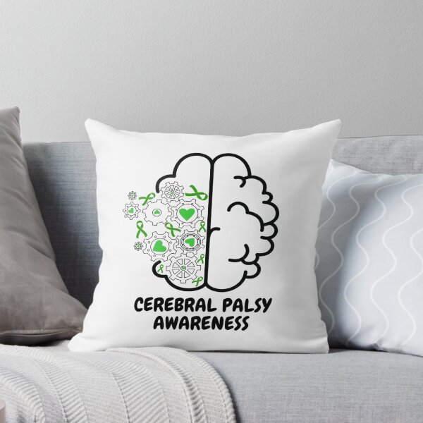 Item preview, Cerebral Palsy Awareness Brain  designed and sold by adzdesigns14.