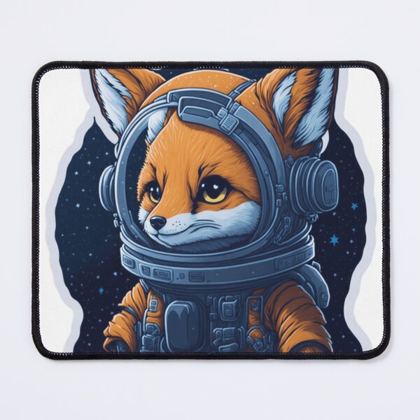 Item preview, Cute Space Fox Stickers designed and sold by designsbynino.