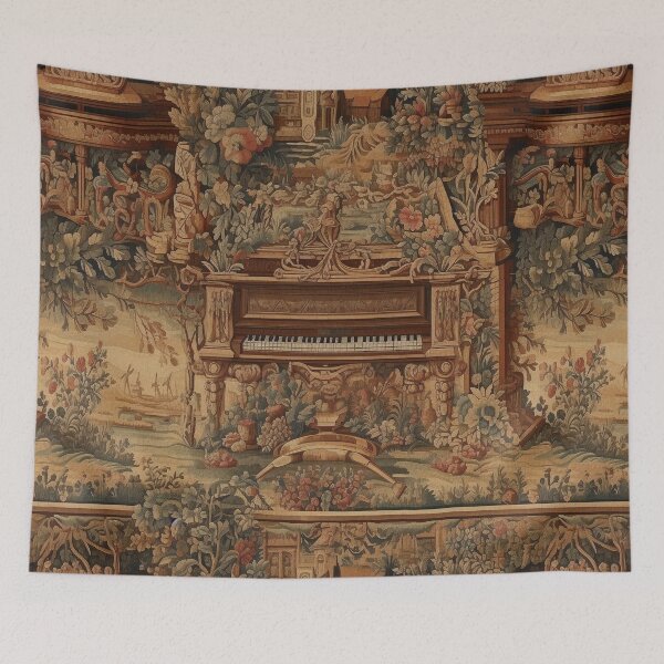 Item preview, Old-World Piano Music Elegance designed and sold by FormulaEden.