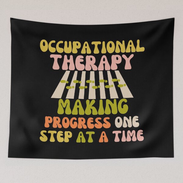 Item preview, Occupational Therapy Funny Retro Motivational designed and sold by SunfullyYours.