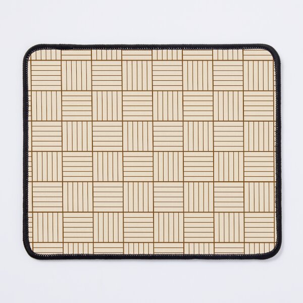 Item preview, linear flat abstract brown lines pattern designed and sold by iLuckTarn.