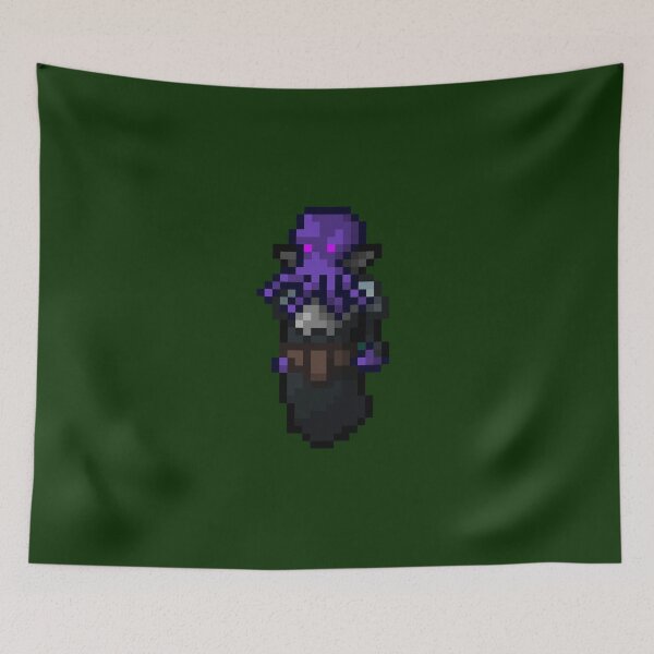 Item preview, Mindflayer Pixel Art designed and sold by Emerald Makes.