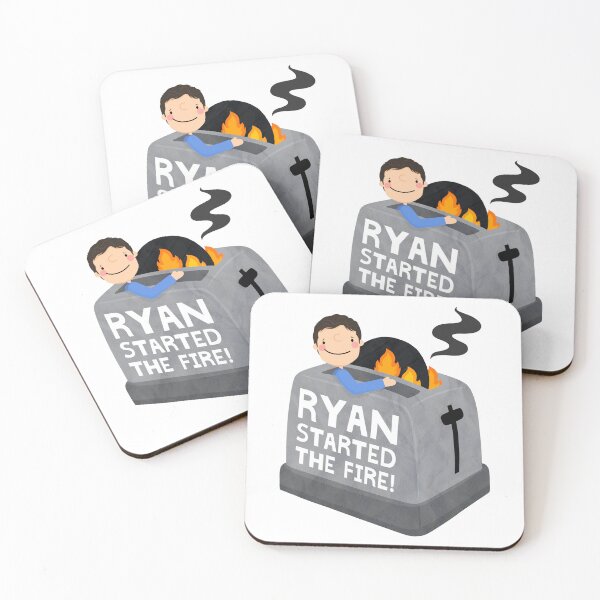 Item preview, The Office Ryan Started The Fire designed and sold by cutermelon.