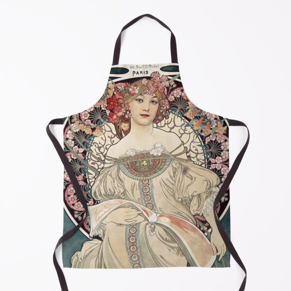 Item preview, 19th-century Art nouveau poster by Alphonse Mucha under CC0 license. designed and sold by paulo silveira.