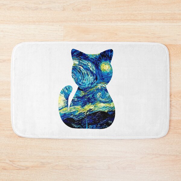 Item preview, gato van gogh designed and sold by Vangoholic.