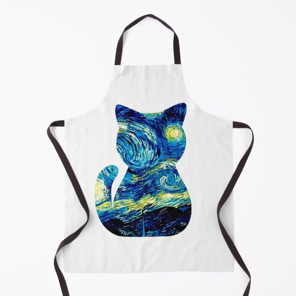 Item preview, gato van gogh designed and sold by Vangoholic.