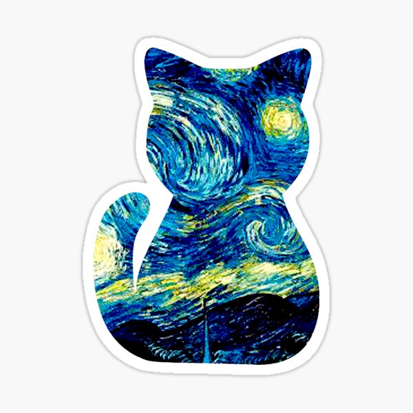 Item preview, Van gogh Cat  designed and sold by Vangoholic.