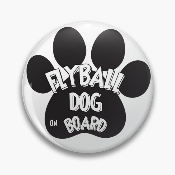 Item preview, Flyball Dog On Board designed and sold by SpikyLlama.