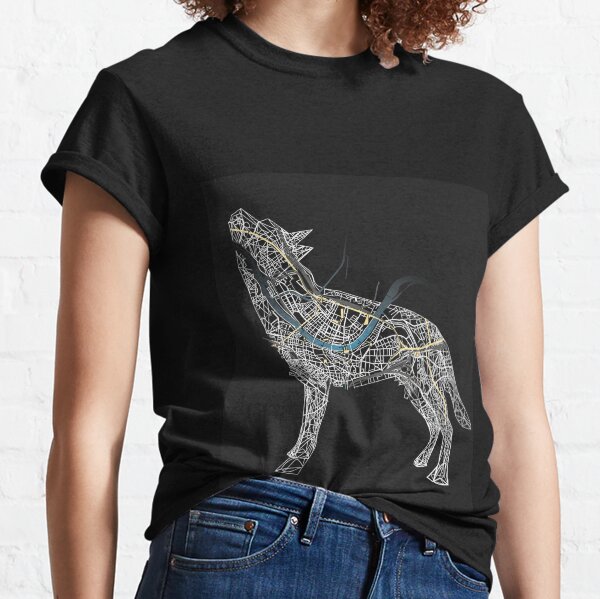 Basel Citymap Artwork | LOUP (wolverine) Classic T-Shirt