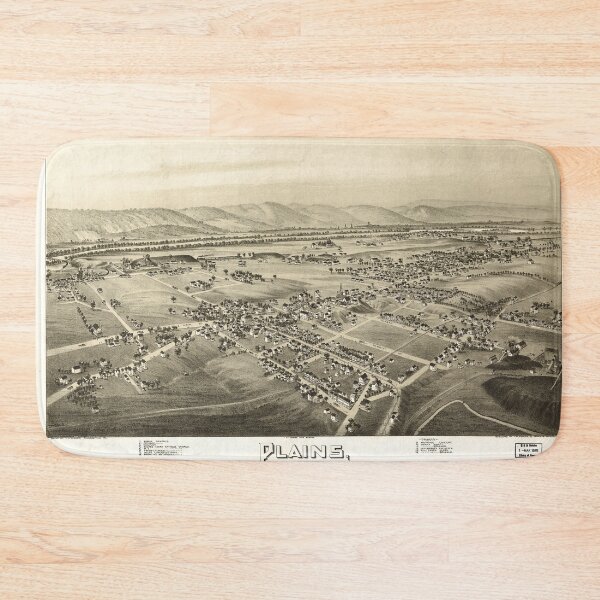 Item preview, Plains, Pennsylvania (1892) designed and sold by allhistory.