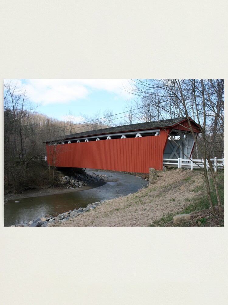 Alternate view of Covered Bridge Photographic Print