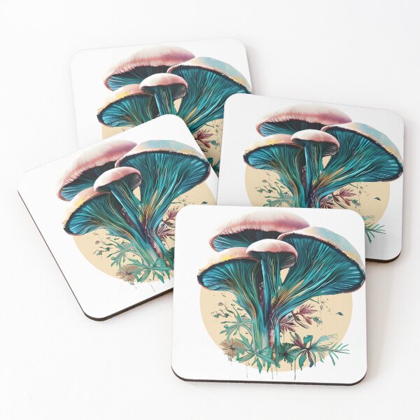 Item preview, Watercolor Abstract Mushrooms designed and sold by PODUNUSUAL.