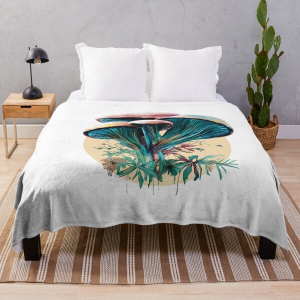 Item preview, Watercolor Abstract Mushrooms designed and sold by PODUNUSUAL.