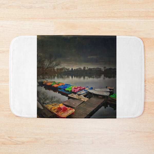 Item preview, Boats at the Six Lakes Plate in Duisburg - Boats at the Six Lakes Plate in Duisburg designed and sold by Ruhrpottpicture.