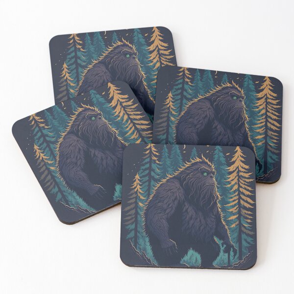 Item preview, Bigfoot in the woods designed and sold by Saltys-Shop.