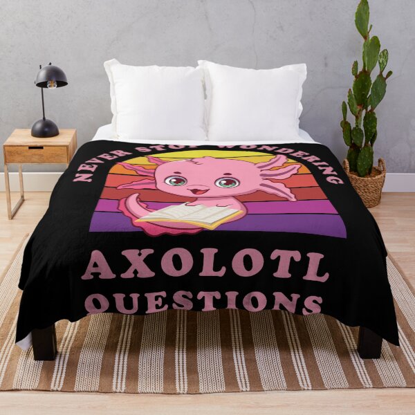 Item preview, Never stop wondering axolotl questions designed and sold by Tishirta Store.