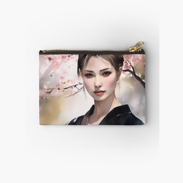 Artikelvorschau, Der schwarze Kimono -2 entworfen und verkauft von AIArtShopPro.
