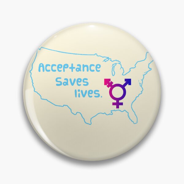 Item preview, Acceptance Saves Lives designed and sold by Beverly Timm.