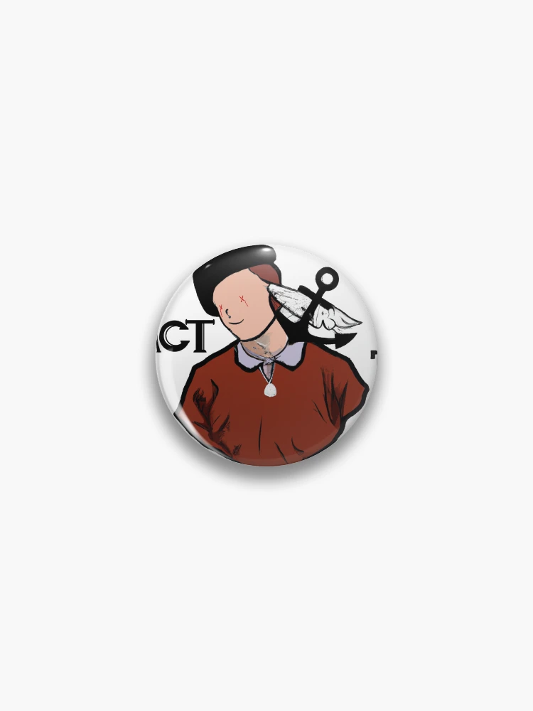 Thumbnail 1 of 3, Pin, Abstract Threads: Brand Logo designed and sold by AbstractThreads.