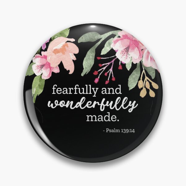 Item preview, Fearfully and Wonderfully Made Psalm 139 14 designed and sold by amazingjoy.