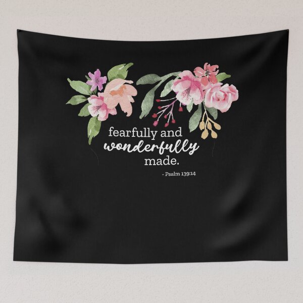 Item preview, Fearfully and Wonderfully Made Psalm 139 14 designed and sold by amazingjoy.