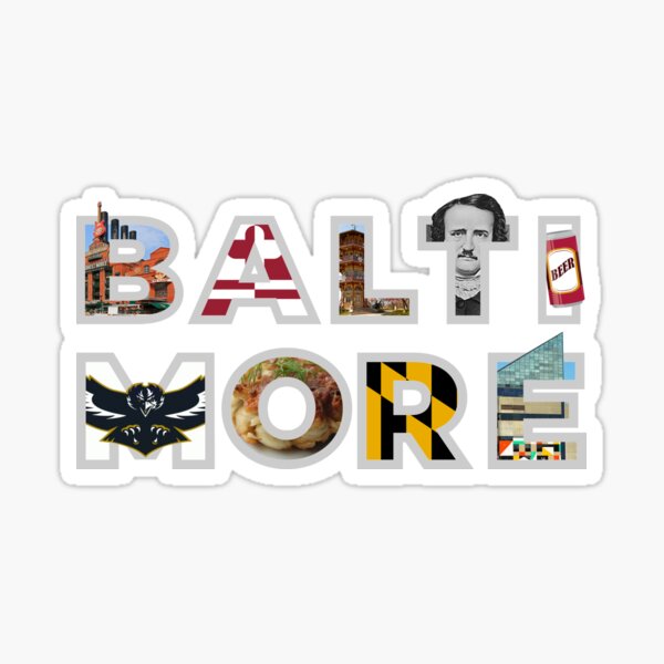 Item preview, Icons of Baltimore designed and sold by PlotHoleStudio.