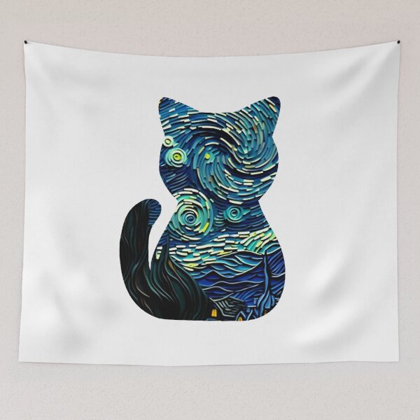 Item preview, Van gogh Cat  designed and sold by Vangoholic.