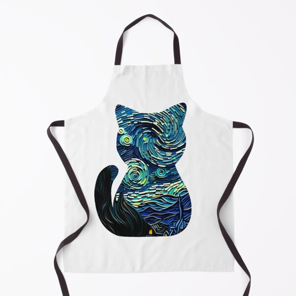 Item preview, gato van gogh designed and sold by Vangoholic.