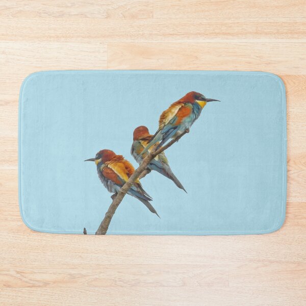Item preview, Three Beautifully Colored European Bee-Eaters designed and sold by taiche.