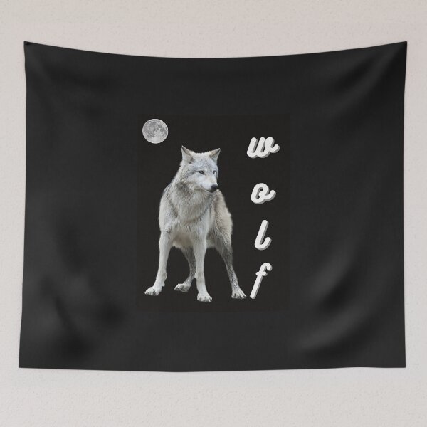 Item preview, wolf designed and sold by Clothes and Stickers .