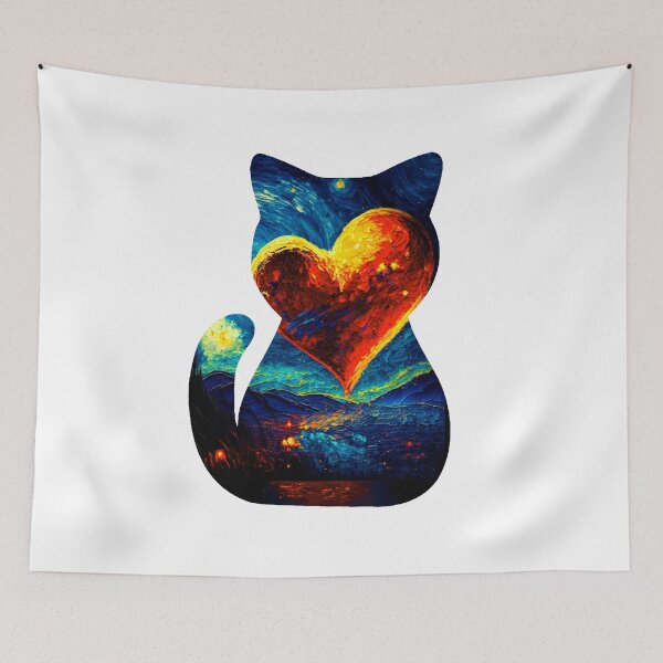 Item preview, Van gogh Cat  designed and sold by Vangoholic.