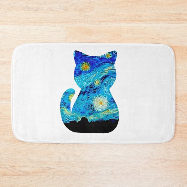 Item preview, gato van gogh designed and sold by Vangoholic.