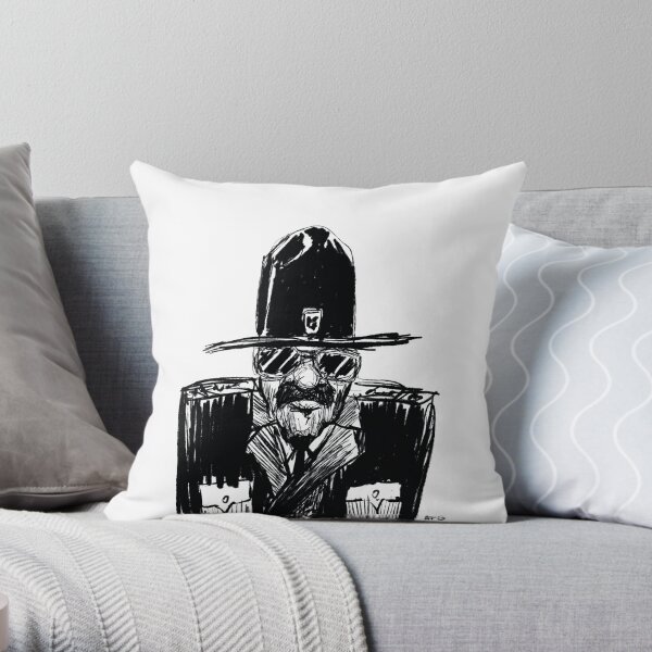 State Trooper Throw Pillow