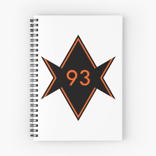 Item preview, 93 Unicursal Hexagram stripe - Orange designed and sold by IAO131.