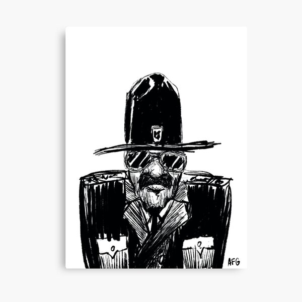 State Trooper Canvas Print