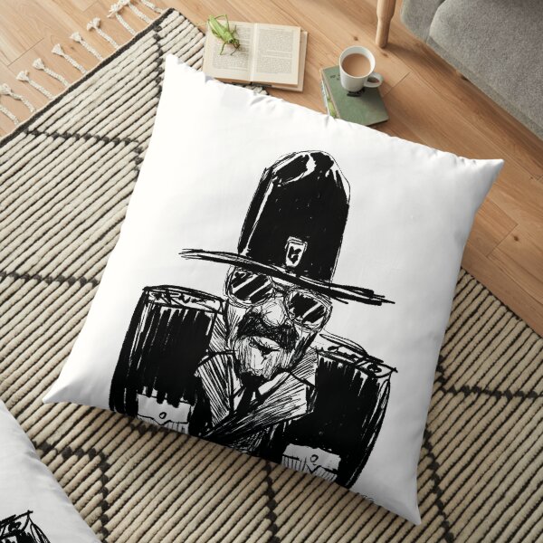 State Trooper Floor Pillow