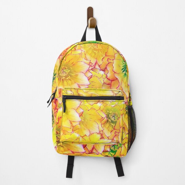 Item preview, Yellow radiant flowers as a floral pattern designed and sold by Dusanka Djeric.
