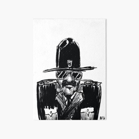 State Trooper Art Board Print