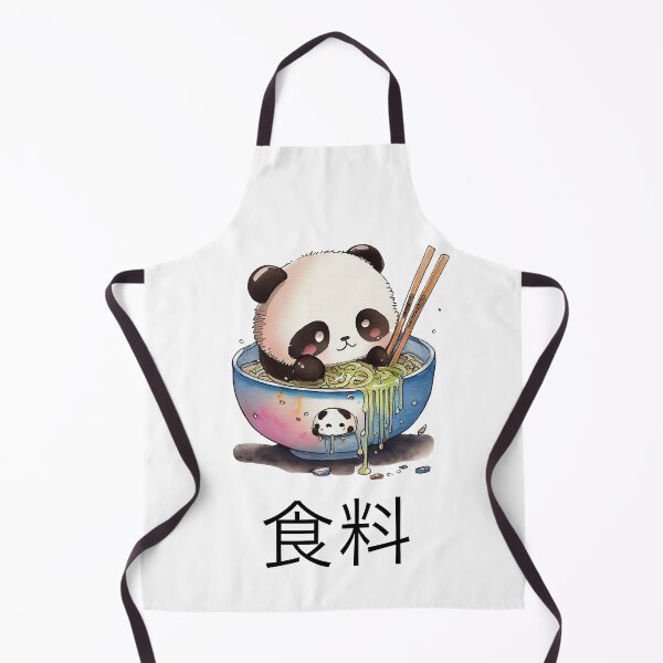 Item preview, Panda eating ramen designed and sold by PawPrints-uk.