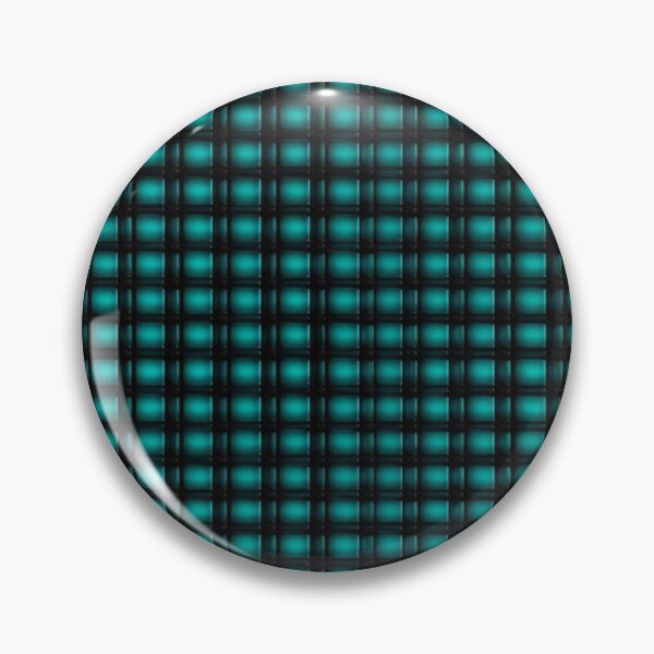 Artikelvorschau, Cyan auf schwarzen Mikroquadraten Glo-Fi-Farbspirale entworfen und verkauft von Spiralution.