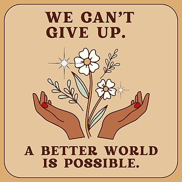 Artwork thumbnail, We Can't Give Up by muchachafanzine