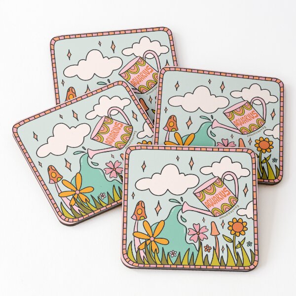 Item preview, Aquarius Garden designed and sold by doodlebymeg.