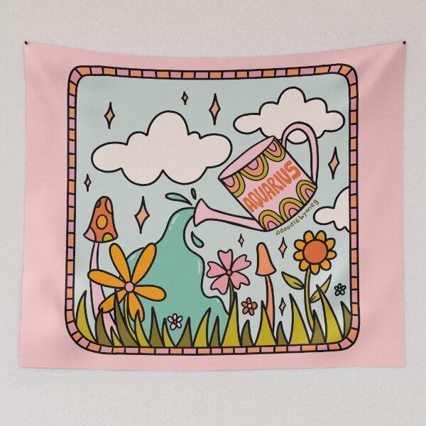 Item preview, Aquarius Garden designed and sold by doodlebymeg.