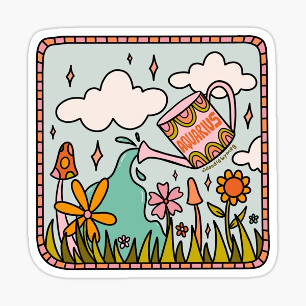 Item preview, Aquarius Garden designed and sold by doodlebymeg.