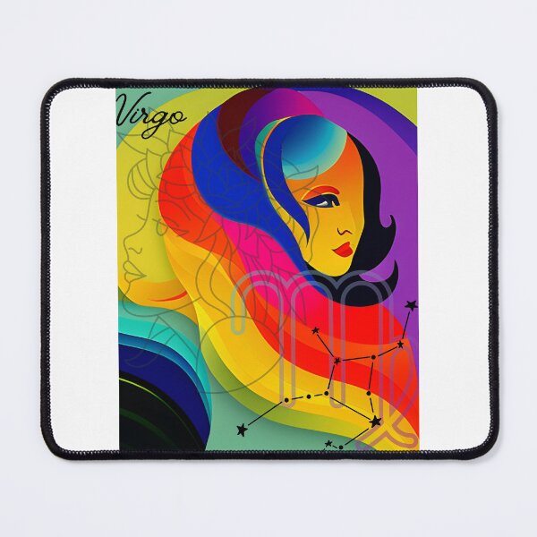 Item preview, Virgo Zodiac Graphic Starsign Colorful designed and sold by newfangledts.