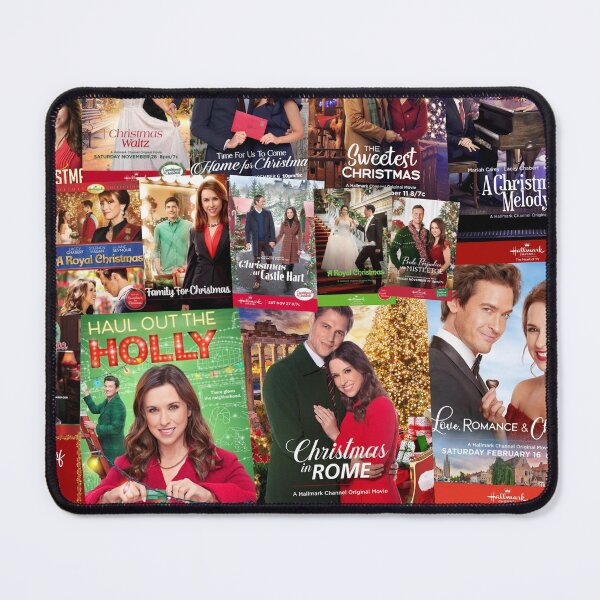 Item preview, Queen of Christmas movies collage designed and sold by hashtaghedgehog.