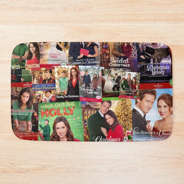 Item preview, Queen of Christmas movies collage designed and sold by hashtaghedgehog.