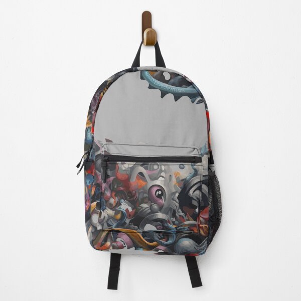 Item preview, Entropic Paradise | Abstract Creature Collage | Vibrant Chaos Ensemble designed and sold by mindexploration.